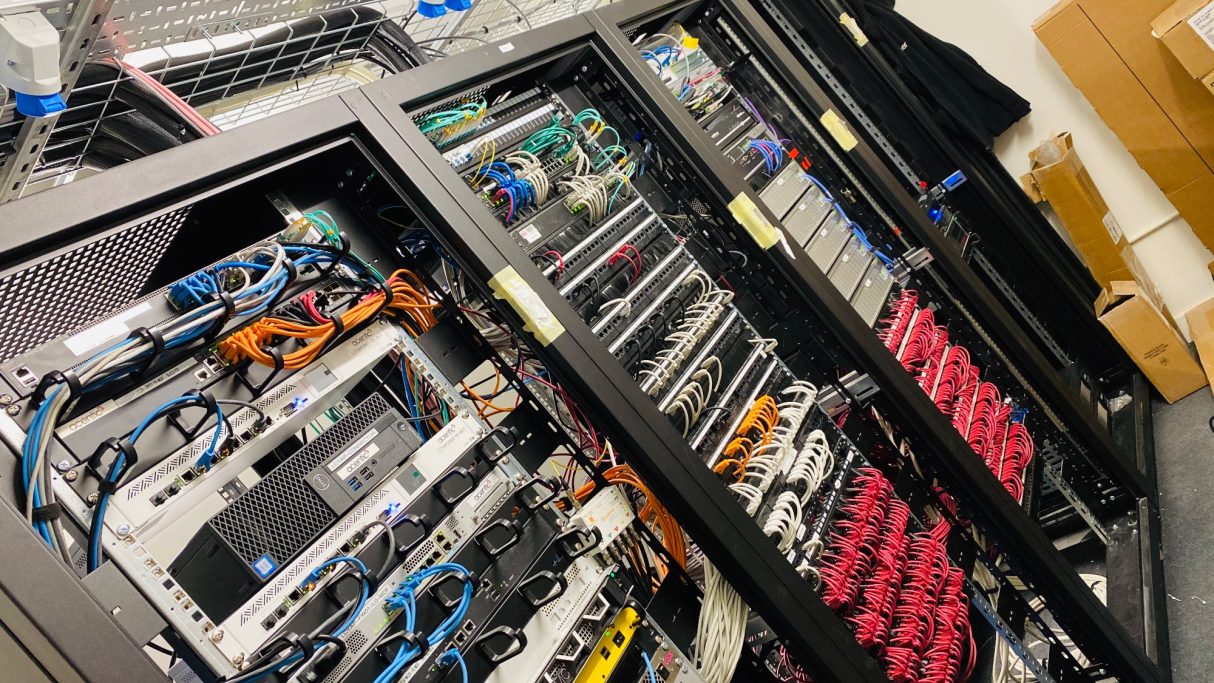 Hotel Comms room install