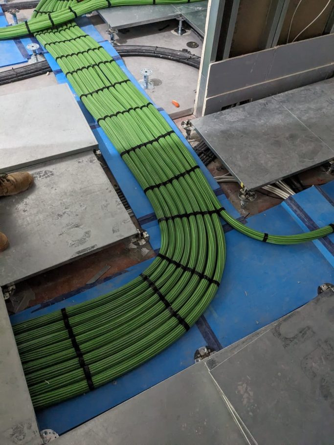 Leviton Cat6a dressing